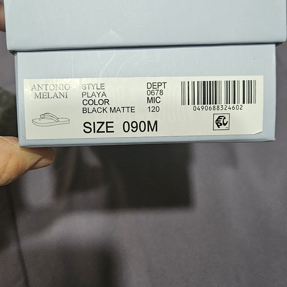 Antonio Melani Playa Flip Flops - Picture 7 of 8